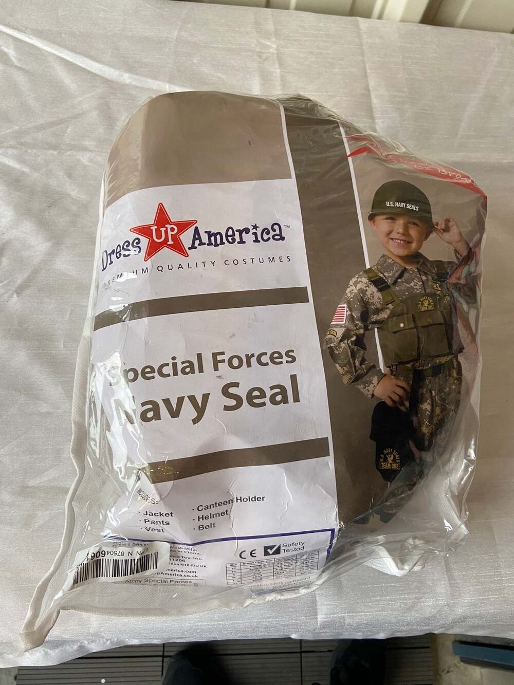 Navy seals kids costume